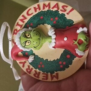 Merry Grinchmas ornament